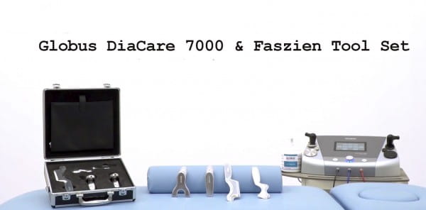 Globus Faszien Tools mit DiaCare 7000