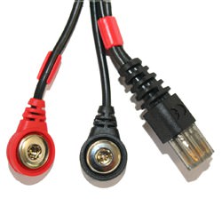 COMPEX Snap-Kabel 8P - schwarz