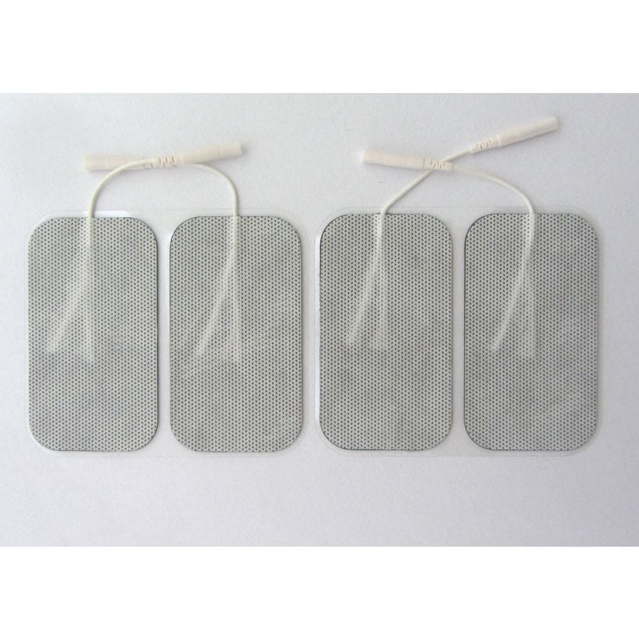 TENS Elektroden 50x100mm DOUBLE WIRE (2St.) - selbstklebend